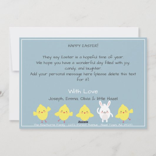 "Sneller schreeuwen naar al mijn piepers, leuk ele Feestdagenkaart (Achterkant)