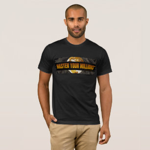 SNELLER UW MILJOENEN (TM) Mannen Fundamentele Amer T-shirt