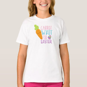 Sneller, wortel wacht op Pasen, paaseieren T-shirt