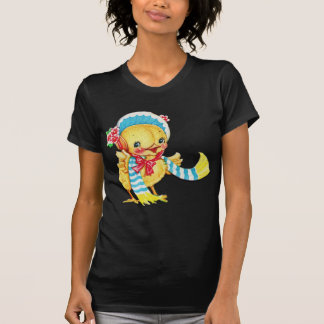 Snellere beelden op zwart T-Shirt