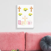 Snellere dag dankzij het uitgebreide canvas afdruk (Insitu (Woonkamer))