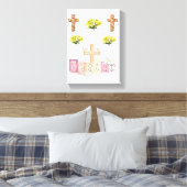 Snellere dag dankzij het uitgebreide canvas afdruk (Insitu (Slaapkamer))