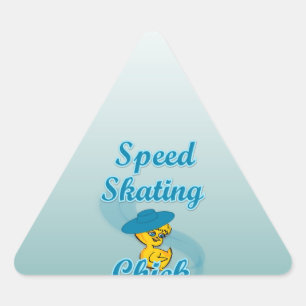 Snellere skick #3 driehoek sticker