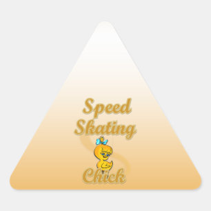 Snellere skick driehoek sticker