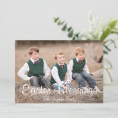 Snellere veroudering feestdagenkaart (Staand voorkant)