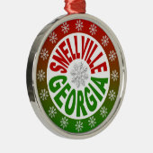 Snellville Géorgie rouge vert ornement (Droite)