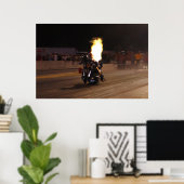 "SNELSTE BRANDSTOFDRAG OP HET PLANET POSTER (Thuiskantoor)