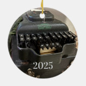 Sneltypemachine Ornament (Achterkant)