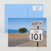 Snelweg 101 noord briefkaart (Voorkant / Achterkant)