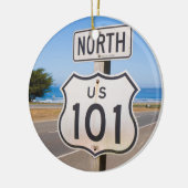 Snelweg 101 noord keramisch ornament (Links)