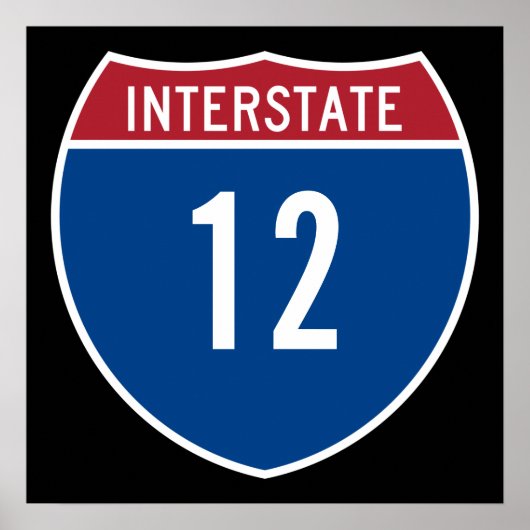 Snelweg 12 poster (Voorkant)