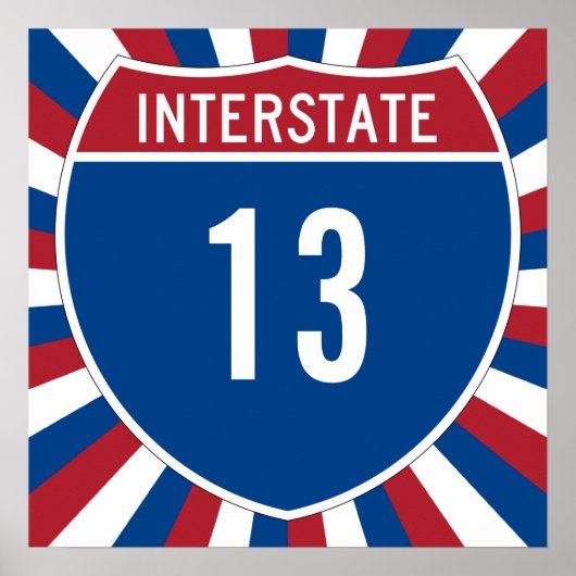 Snelweg 13 poster (Voorkant)