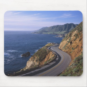 Snelweg 1 langs de Californische kust bij Muismat