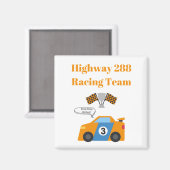 Snelweg 288 Racing Team Magnet Magneet (Voorkant / Achterkant)