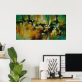 'Snelweg', abstract poster (Thuiskantoor)