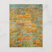 Snelweg en autoweg door Paul Klee Briefkaart (Voorkant)