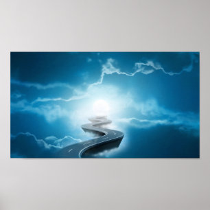 snelweg naar de hemel poster