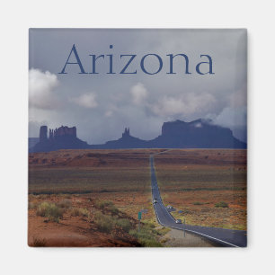 Snelweg naar Monument Valley Arizona Magneet
