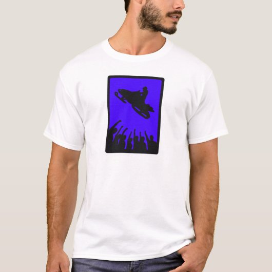 SNEMOBILE BANKED T-SHIRT (Voorkant)