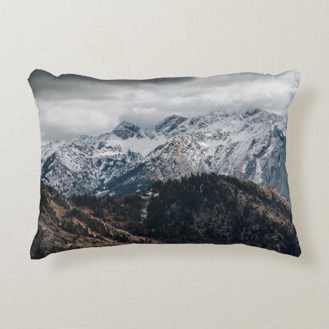 SNEMOUNTAIN RANGE WALLPAPIER ACCENT KUSSEN (Voorkant)