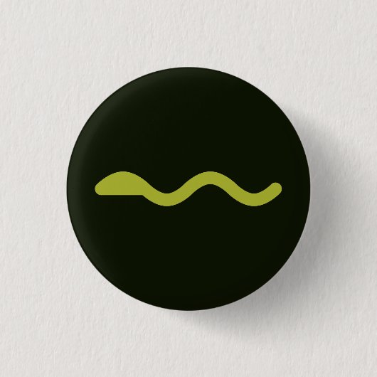 Snerd Pin Ronde Button 3,2 Cm (Voorkant)