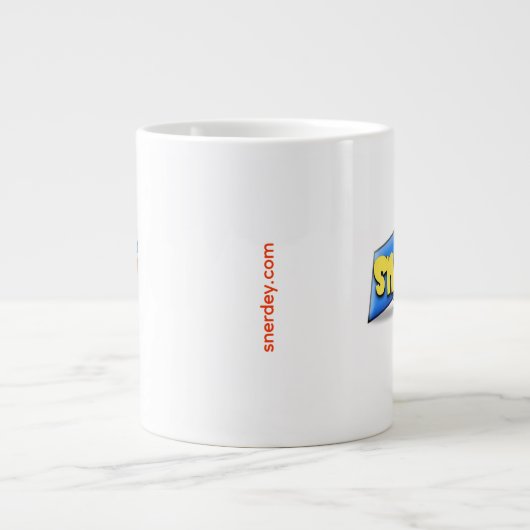 Snerdey's Jumbo Mug Extra Grote Beker (Voorkant)