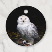 Sneusuil voor de winter bedankjes labels (Achterkant)