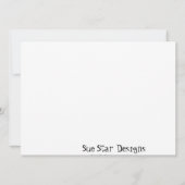 Snicker Doodle Giraffe Grey Invitation Anniversair (Dos)