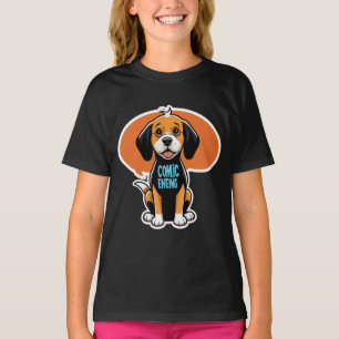 Sniff arrive - Drôle Dog Cartoon T-Shirt