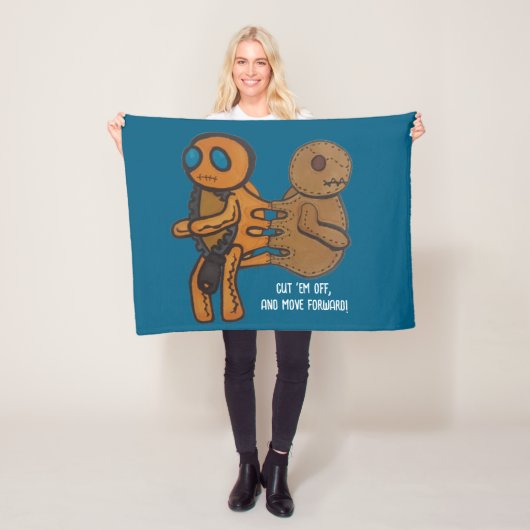 Snij ze af fleece deken (In situ)