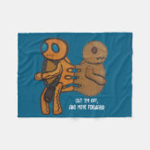 Snij ze af fleece deken (Voorkant (Horizontaal))