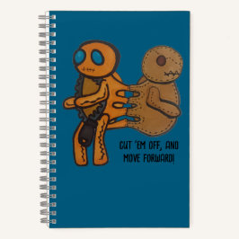 Snij ze af notitieboek