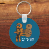 Snij ze af sleutelhanger (Voorkant)