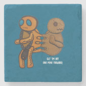 Snij ze af stenen onderzetter (Voorkant)