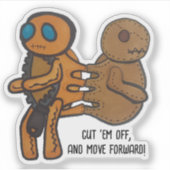 Snij ze af sticker (Voorkant)