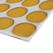 Snijbord - Oranje Stippen Snijplank (Hoek)