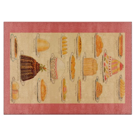 snijbord voor  desserts snijplank (Voorkant)