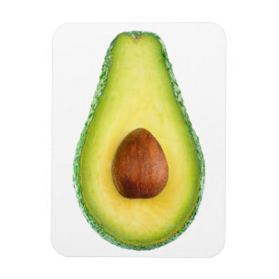 Snijd avocado fruit magneet