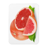 Snijd grapefruit magneet (Verticaal)