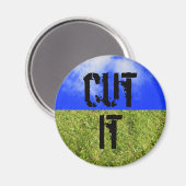 Snijd het magneet om het groen te snijden (Voorkant / Achterkant)