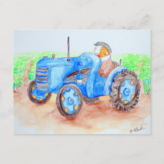 Snijd het Varkenspek van Farmer Guinee af Briefkaart