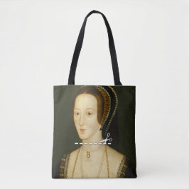 Snijd hier - Anne Boleyn Tote Bag