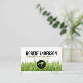 Snijden gras | Hedge Clippers | Landschaper Visitekaartje (Staand voorkant)