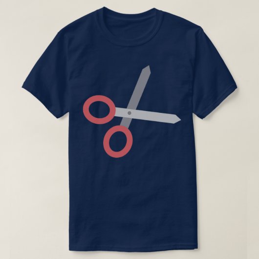 Snijden T-shirt (Design voorkant)