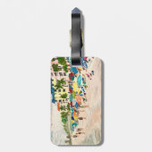 Snijdoperschildering van Fort Myer  Bagagelabel (Achterkant verticaal)