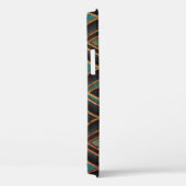 Snijgolven: bronzen kopertextuur Case-Mate iPhone case (Achterkant / Rechts)