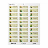 Snijkop Etiket (Full Sheet)