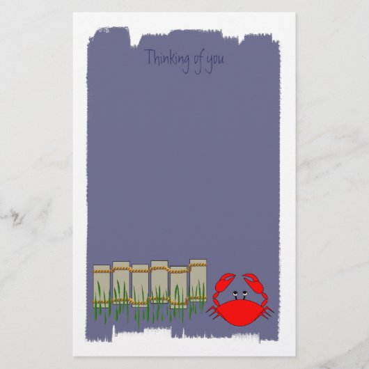 Snijkrabben Briefpapier (Voorkant)