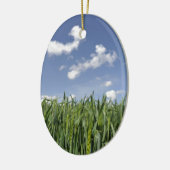 Snijmaïsveld Keramisch Ornament (Links)