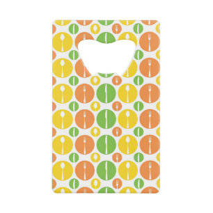  snijpatroon kredietkaart flessenopener